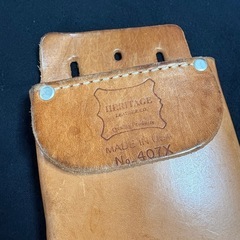 ヘリテージレザー　ポーチの画像