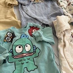 ロンパースセット80サイズの画像