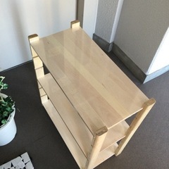 棚板三段ラックセットの画像