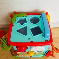 フィッシャープライス　バイリンガル・ラーニングボックス　知育玩具の画像