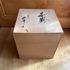 九谷焼　九谷栄峰 造　青手九谷花鳥文花瓶　花器　花入の画像