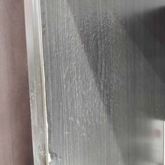 ニトリ レンジボード 幅99.5cm×高さ205.5cm×奥行50cm 食器棚 ダークブラウン×ブラック 大型食器棚 キッチンボード NITORI 苫小牧西店の画像