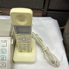 SHARP UX-D70W ファックス機能付き電話機 子機の画像