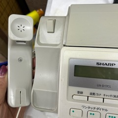 SHARP UX-D70W ファックス機能付き電話機 子機の画像