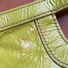 エナメル（シワ加工） バッグ（3WAY）の画像