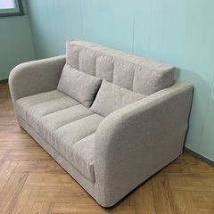 【ペット無、喫煙無しになります！】2人がけ座面タイプソファ　　の画像