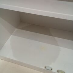 リユースのサカイ栃木店★ジモティ割あり★  食器棚 ホワイト W119×D41.5×H180.5 クリーニング済み TC11563の画像