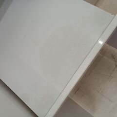 リユースのサカイ栃木店★ジモティ割あり★  食器棚 ホワイト W119×D41.5×H180.5 クリーニング済み TC11563の画像