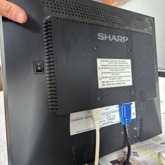 シャープパソコンデジタルモニターの画像