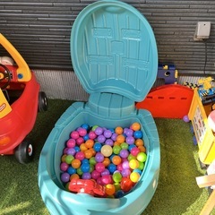 STEP2 蓋付きお砂場の画像