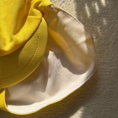 保育園帽子！黄色🟡の画像