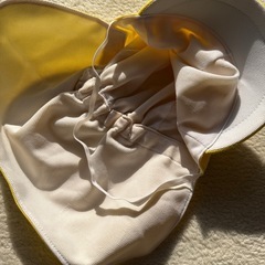 保育園帽子！黄色🟡の画像