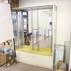 ガラス ショーケース 195×150×37