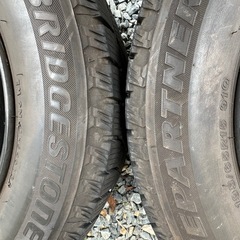 【RG1・RG2 ステップワゴン スタッドレスタイヤ付き  195/65R15 BRIDGESTONE ICEPARTNER  純正ホイール 4本セット 】＊製造年古いので履きつぶし用にでもの画像