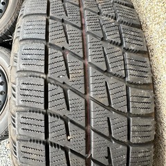 【RG1・RG2 ステップワゴン スタッドレスタイヤ付き  195/65R15 BRIDGESTONE ICEPARTNER  純正ホイール 4本セット 】＊製造年古いので履きつぶし用にでもの画像