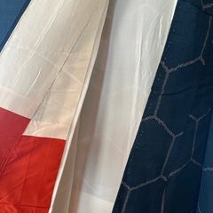 紬　2点セット　片方しつけ付きの画像