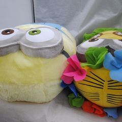 [1719] ミニオン　ぬいぐるみ　2個セット　赤いほっぺボブ　怪盗グループの画像