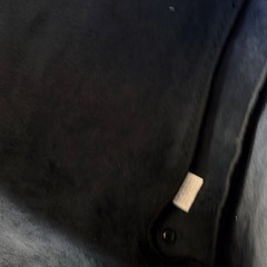 【本革】トートバック青の画像