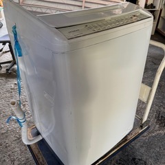 日立 全自動洗濯機 洗濯容量8kg ホワイト ビートウォッシュ BW-V80G W 本体幅57cm つけおきプラス 大流量ナイアガラ ビート洗浄の画像
