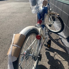 【未使用】HANG TEN スチール折りたたみ自転車の画像