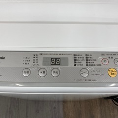 Panasonic 縦型洗濯機 5.0kg NA-F50B11 2017年製の画像