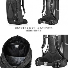 ほぼ未使用 グレゴリー パラゴン48 バサルトブラック MD/LGの画像