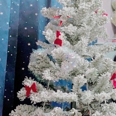 150㎝！ワンタッチ✴︎ツリー🌲飾り付き✨の画像
