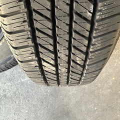 FJクルーザー 純正鉄チン タイヤ付きの画像