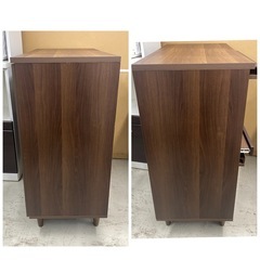 📣良い品が安い‼️✨家具探しは当店へ 　【宮武製作所】　食器棚　キッチンボード　茶　幅90×奥44×高90cm　リサイクルショップ　朝霞市　ケイラック朝霞田島店　志木市　和光市　GM458の画像