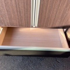 NITORI ニトリ ワードローブ WK-2 80 WR ブラウンの画像