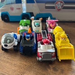 パウ・パトロール パウっと出動&各種キャストビークル【セット】! の画像