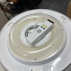 石2511-336 オーデリック（株） LED照明器具 6畳向け OX9711LDR 2017年製 点灯確認済み リモコン付き 中古の画像