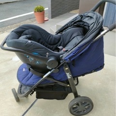 別投稿のベビーカーの説明　チャイルドシートの画像