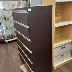 【リユ-スのサカイ広島石内店】ジモティ割！6段チェスト/クリ-ニング済み/HG-7873/広島市 家具　佐伯区 家具　南区 家具　西区 家具　東区 家具　中区 家具　安佐南区 家具　安佐北区 家具　安芸区 家具　府中町 家具　海田町 家具　熊野町 家具　坂町 家具　廿日市市 家具			 			の画像