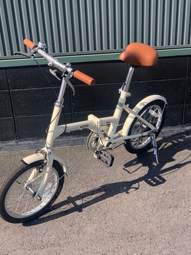 simple style 折りたたみ自転車