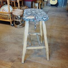 レトロ ミシン椅子 イス スツール いす インテリア アンティーク　/UJ-1379 2Fの画像