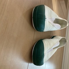 中古　子供用　上履きの画像