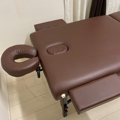 高級マッサージベッド ワイド木製折りたたみ　エステベッド　Luxiaの画像