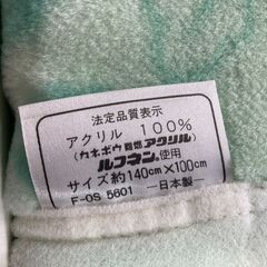 防災ひざかけ　ひざかけ　ひざ掛け　ブランケット　防災　アクリル　ルフネン　毛布　防災製品の画像