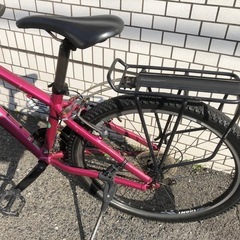 GIANT　マウンテンバイク　シマノ21段変速　ワインレッド色　XSの画像