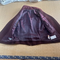 赤いベスト(バー利用)の画像