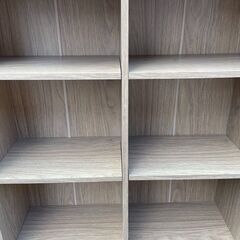 美品 コーナン オープンラック 1890 オークの画像