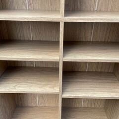 美品 コーナン オープンラック 1890 オークの画像