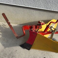 NEW イエロー培土器　　耕うん機培土器の画像