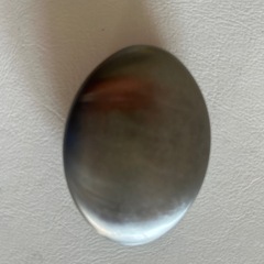 ニトリのお玉杓子とステンレス石鹸の画像