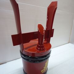 ☆沢の鶴　角樽　酒樽　樽　昭和レトロ　寿　飾り　インテリア　hの画像