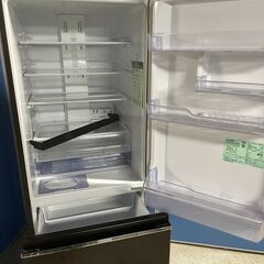 【良品】三菱 3ドア冷蔵庫 MR-CX37C-BR 2018年製 通電確認済み 365L 早い者勝ち 引取歓迎 配送OKの画像