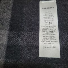 入手困難BURBERRY　正規品　希少イタリア製　モンタージュTBモノグラム カシミア マフラーの画像