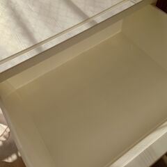 ニトリチェスト・収納タンス／軽い汚れ・傷あり／取りに来てくださる方への画像