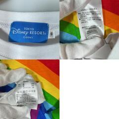 Disney ディズニー その他 半袖Tシャツ コットン ホワイト レディース S【古着】【中古】の画像